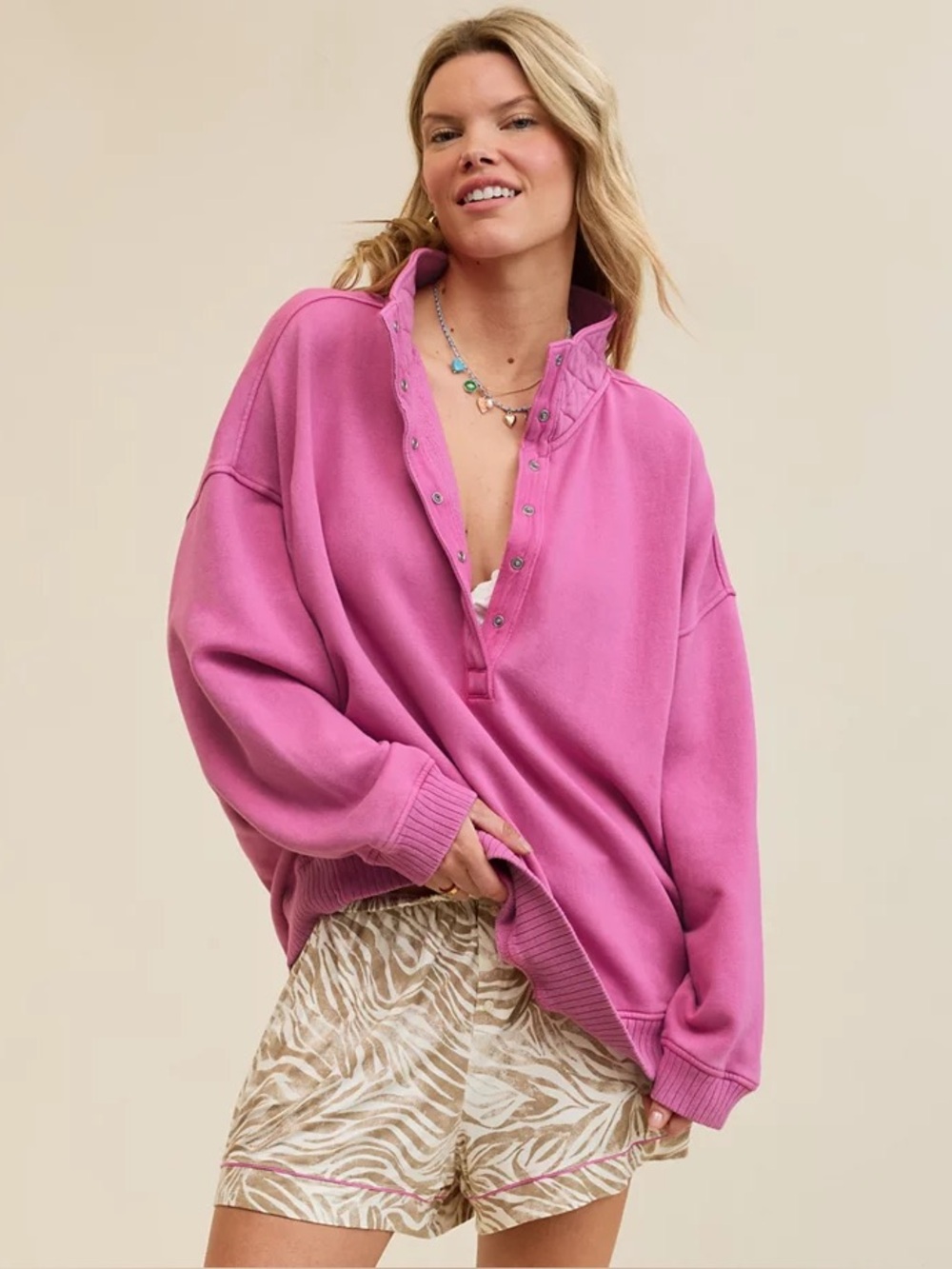 Aerie Oh Snap! Sweatshirt - Picture 2 of 8
